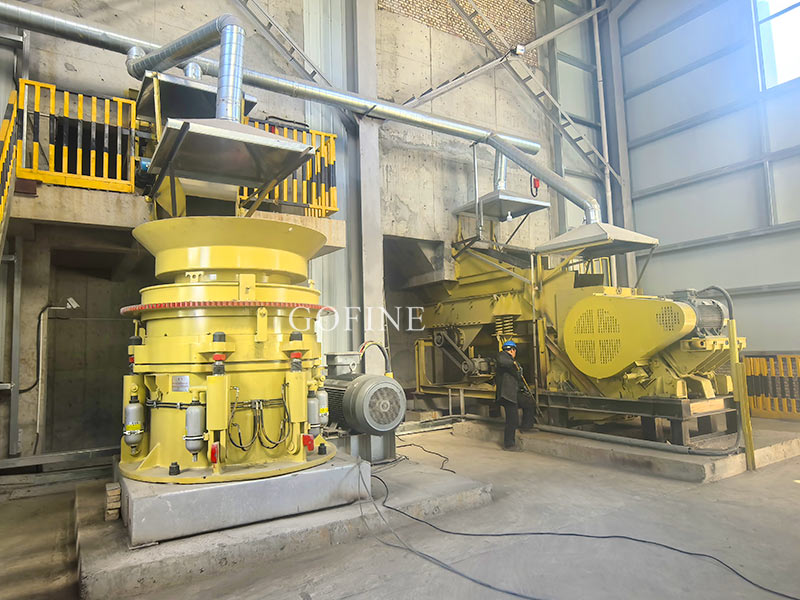 Lead-zinc ore sorting equipment customer site