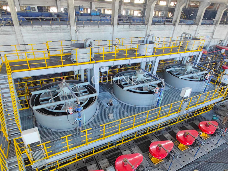 Gold Mine Beneficiation Equipment Customer Site