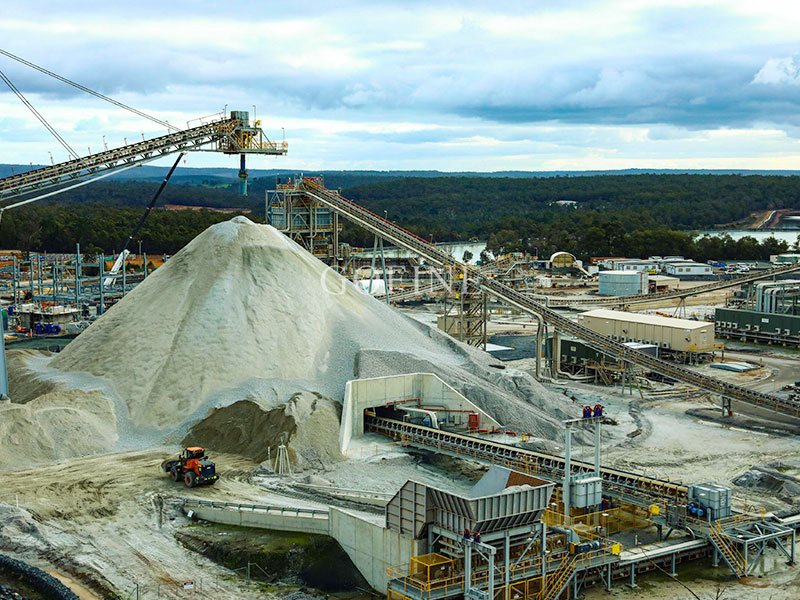 Copper ore beneficiation production line