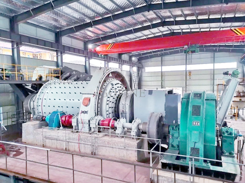 Silver ore beneficiation production line