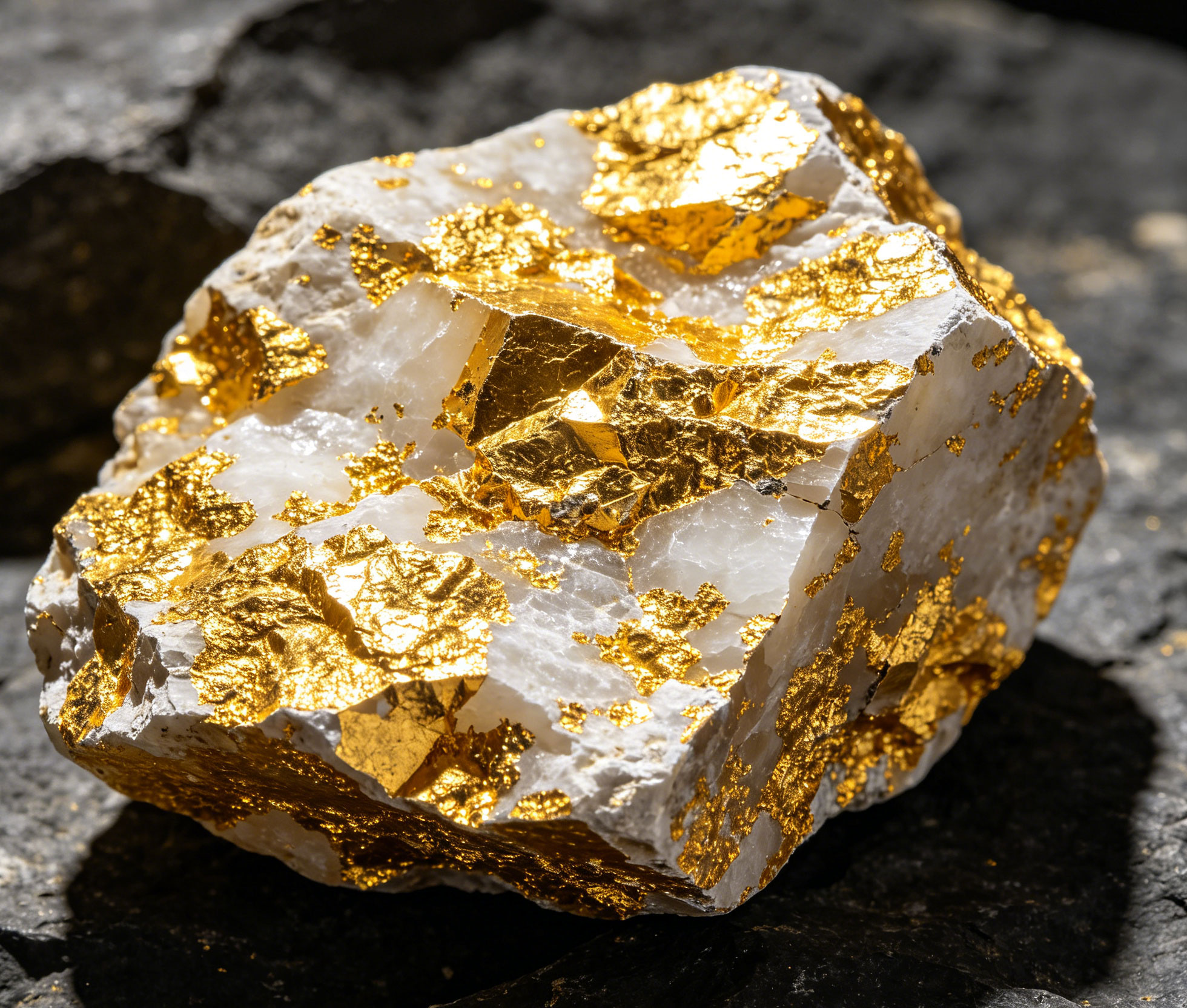 gold ore