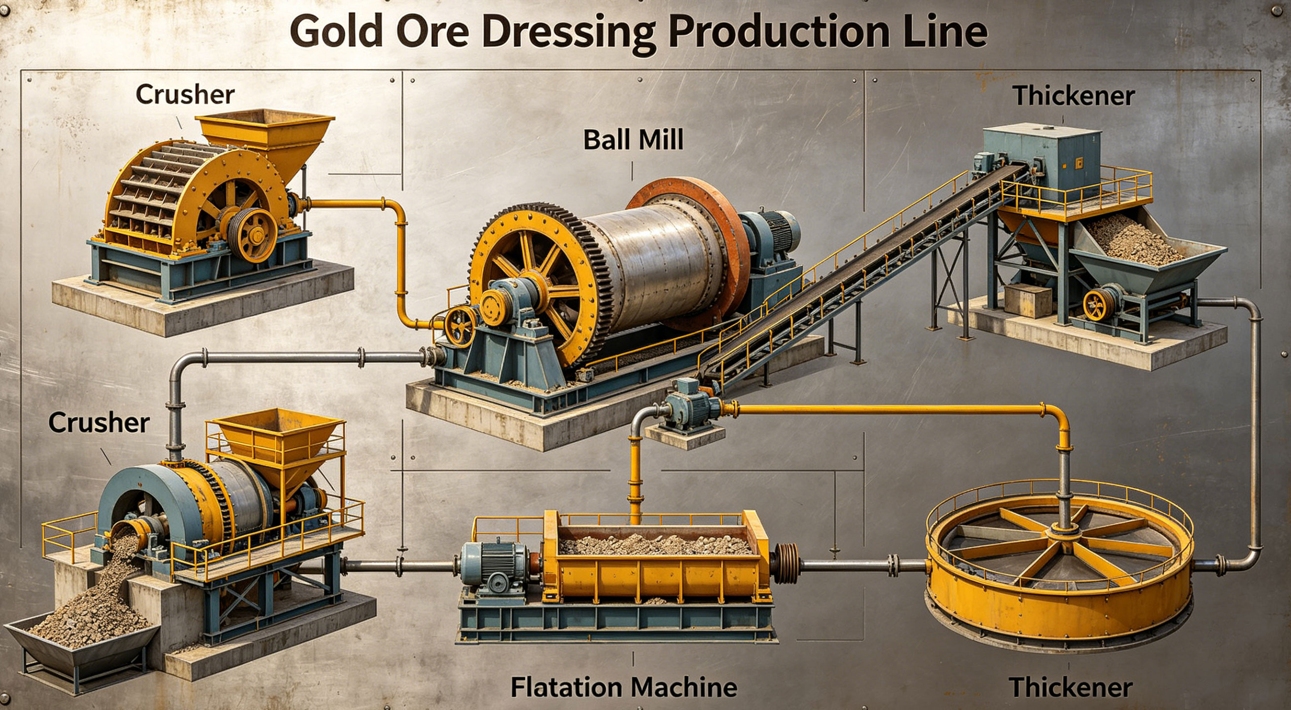 Gold Extraction Production Line