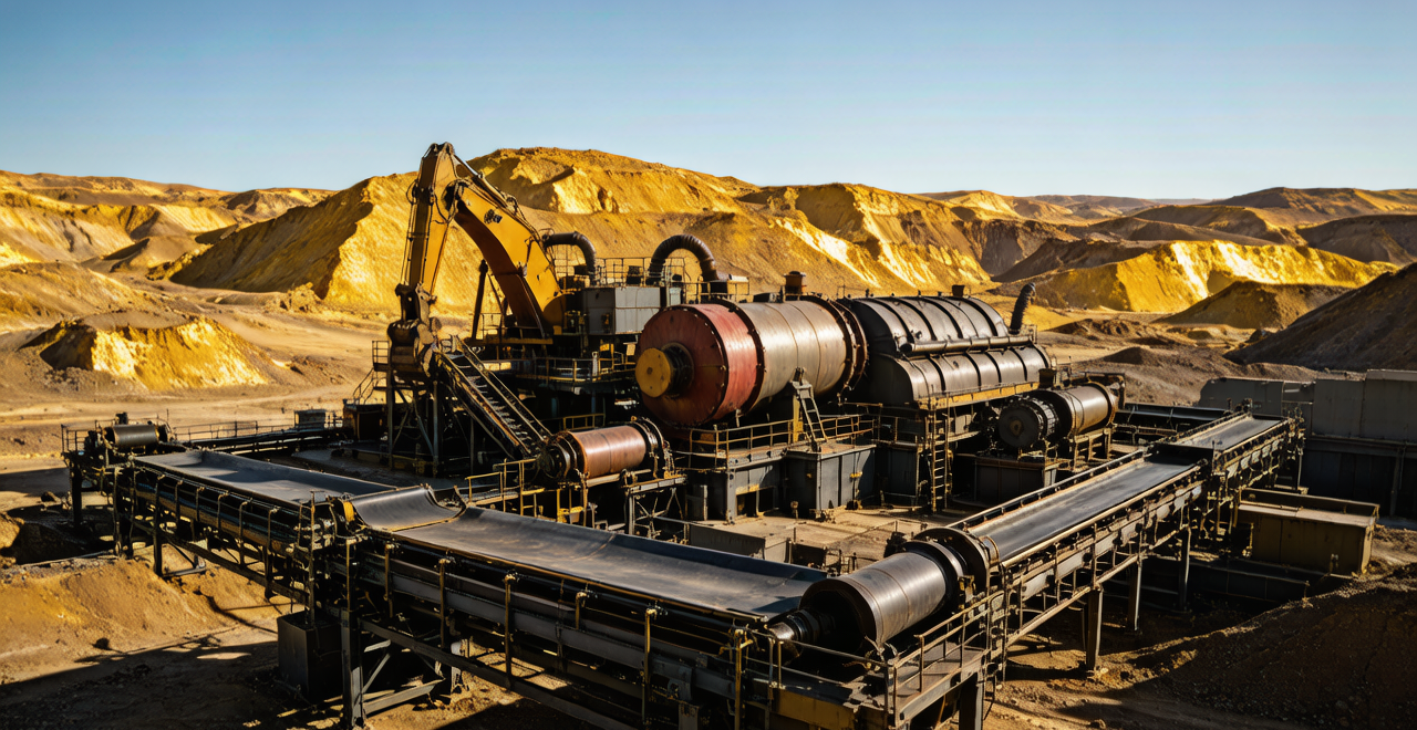 Small Scale Gold Processing Plant
