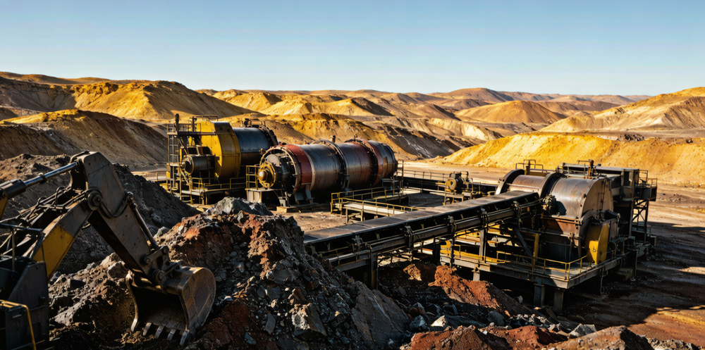 Professional Gravity Separation Gold Ore Processing Plant 1 5TPH gold ore processing line