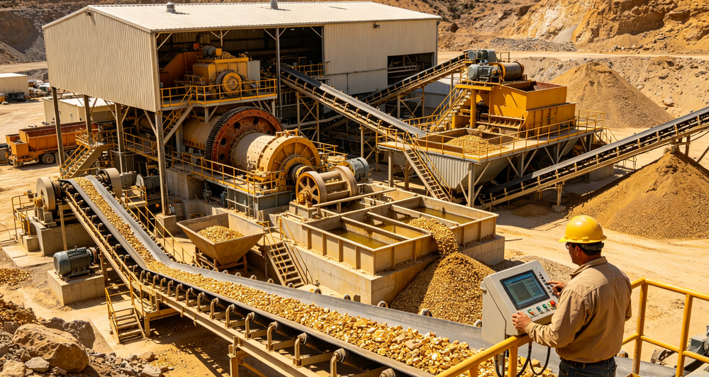 Complete Alluvial Gold Mining Processing Plant 1 High Recovery Alluvial Gold Washing Processing Plant