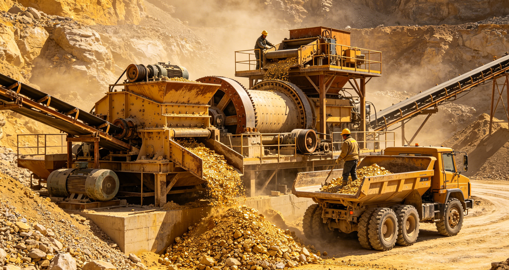 Complete Alluvial Gold Mining Processing Plant 3 Alluvial gold wash plant