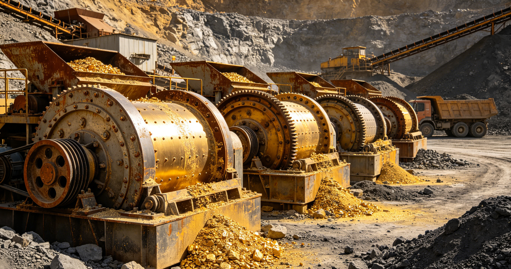 Complete Alluvial Gold Mining Processing Plant 5 Alluvial gold beneficiation plant