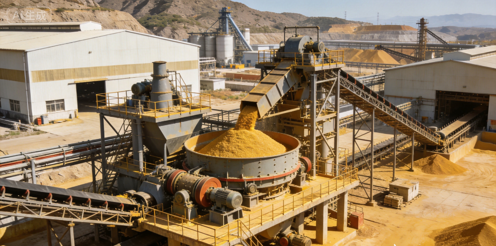 Modern gold beneficiation equipment
