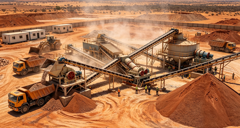 battery grade lithium ore beneficiation line
