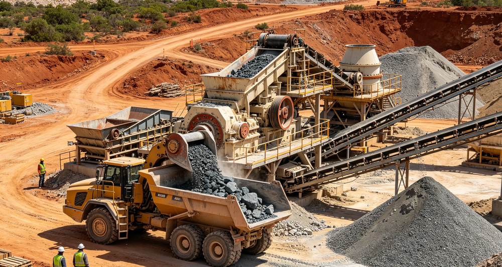 lithium mining processing plant