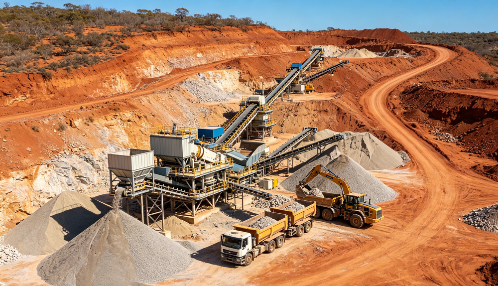 battery grade lithium ore line