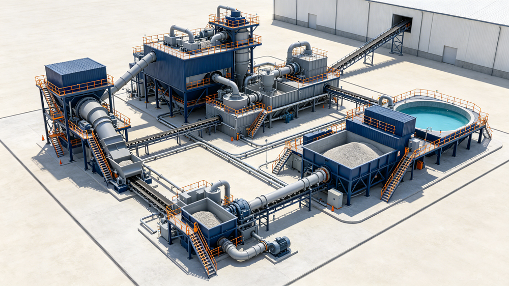 50–800TPD Spodumene Line DMS & Flotation Integrated System