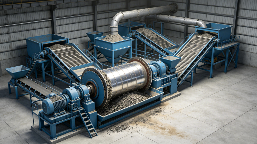high recovery lithium ore beneficiation line